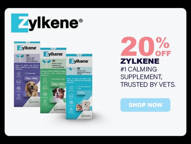 Zylkene - Calming supplement for dogs and cats